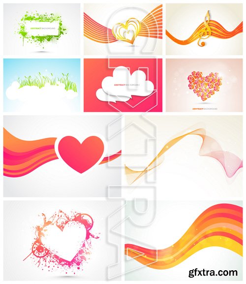 Abstract Backgrounds Vector Pack 21