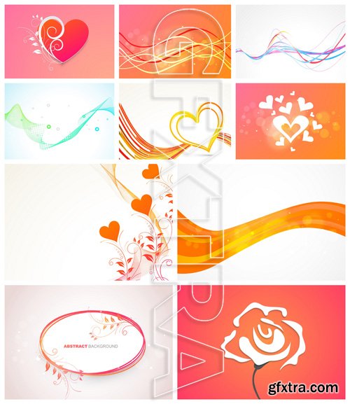 Abstract Backgrounds Vector Pack 22