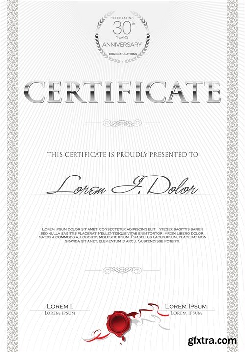 Certificate Collection, 25xEPS