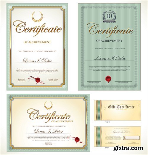Certificate Collection, 25xEPS