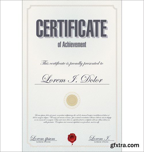 Certificate Collection, 25xEPS