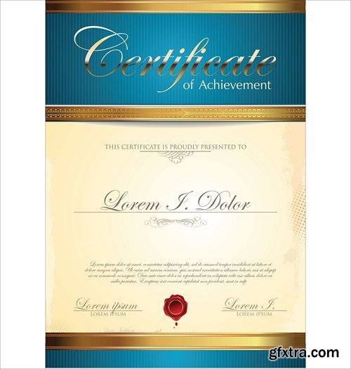 Certificate Collection, 25xEPS