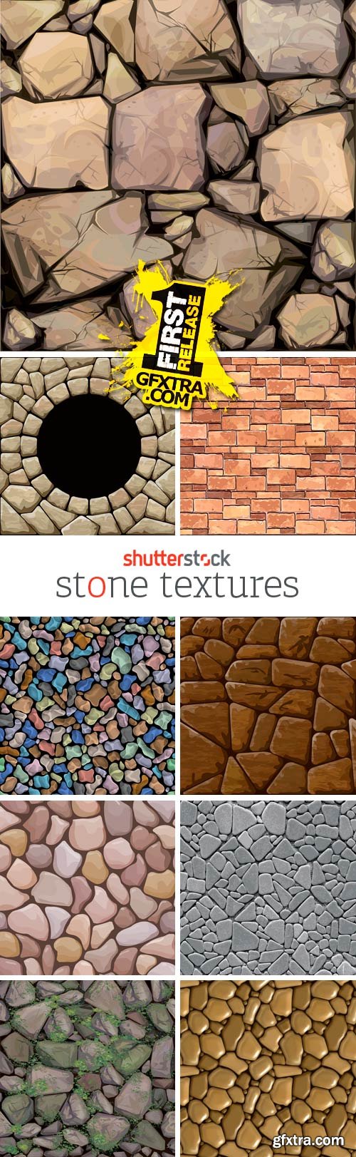 Amazing SS - Stone Textures, 24xEPS Amazing SS - Stone Textures, 24xEPS