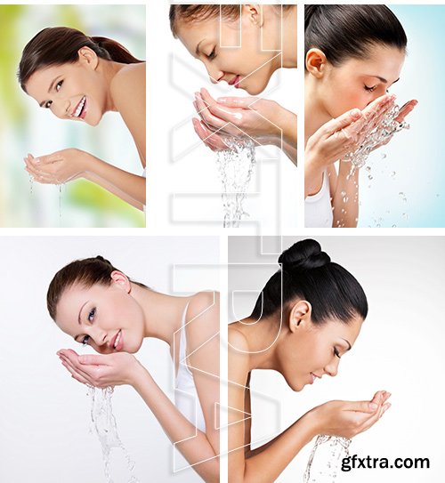Amazing SS - Beautiful woman washing her face 23xJPG Amazing SS - Beautiful woman washing her face 23xJPG