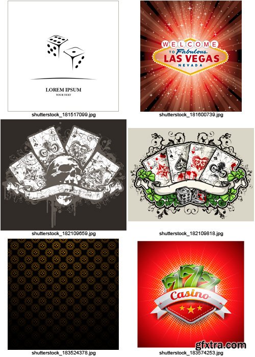 Amazing SS - Casino &amp; Playing Cards 3, 25xEPS