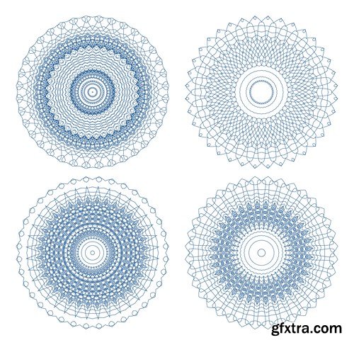 Guilloche Collection 2, 25xEPS