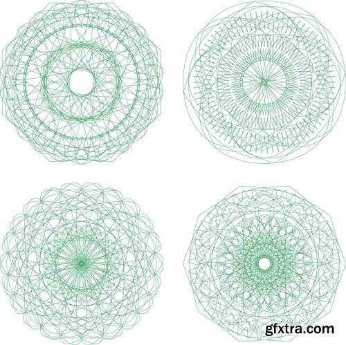 Guilloche Collection 2, 25xEPS