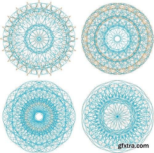 Guilloche Collection 2, 25xEPS