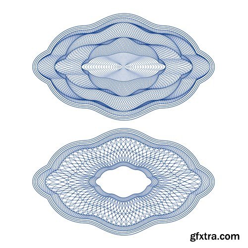 Guilloche Collection 2, 25xEPS