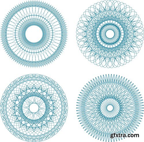 Guilloche Collection 2, 25xEPS