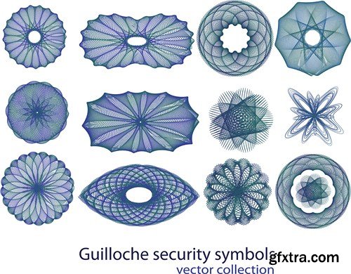 Guilloche Collection 2, 25xEPS