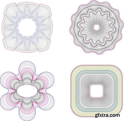 Guilloche Collection 2, 25xEPS