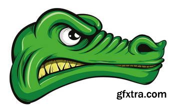 Animal Head Mascots 85xEPS [Tshirt-Factory]