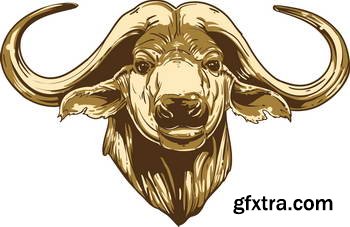 Animal Head Mascots 85xEPS [Tshirt-Factory]