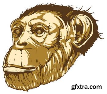 Animal Head Mascots 85xEPS [Tshirt-Factory]