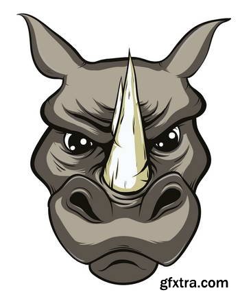 Animal Head Mascots 85xEPS [Tshirt-Factory]