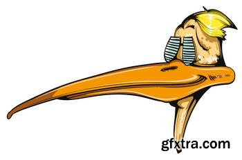 Animal Head Mascots 85xEPS [Tshirt-Factory]