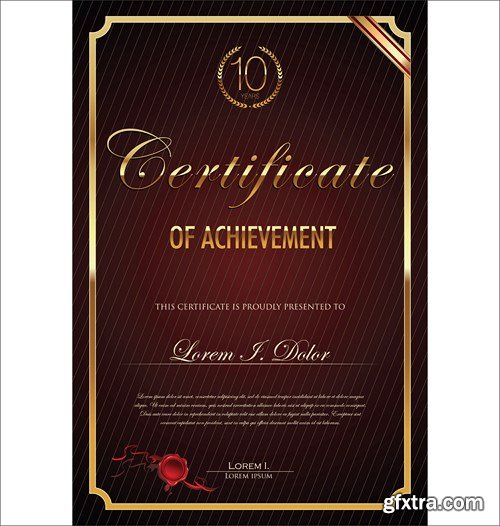 Certificate Collection 3, 25xEPS