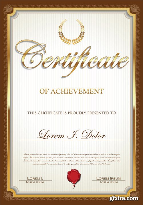 Certificate Collection 3, 25xEPS