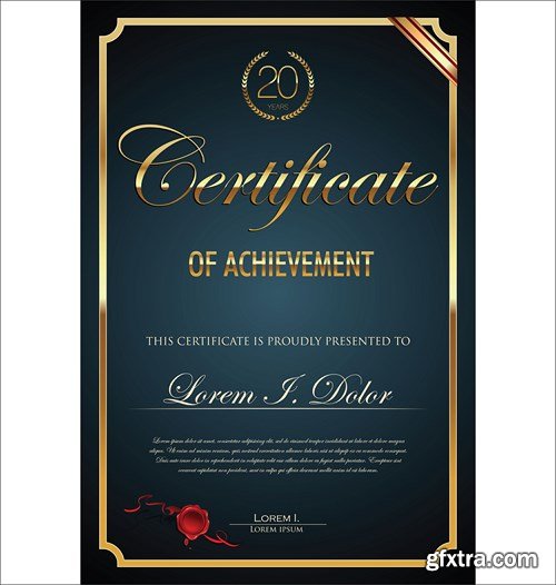 Certificate Collection 3, 25xEPS