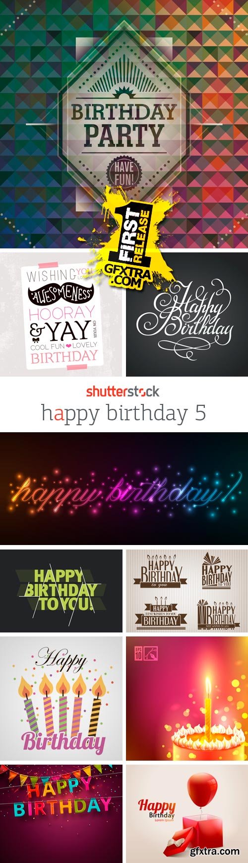 Amazing SS - Happy Birthday 5, 25xEPS