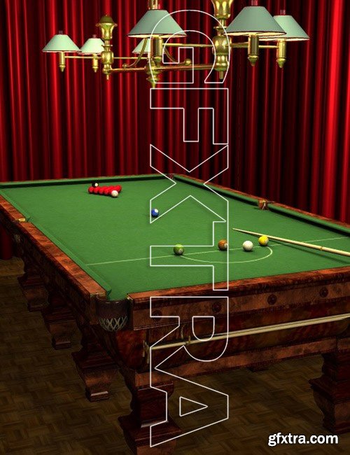 3D Model - The Billiard Table