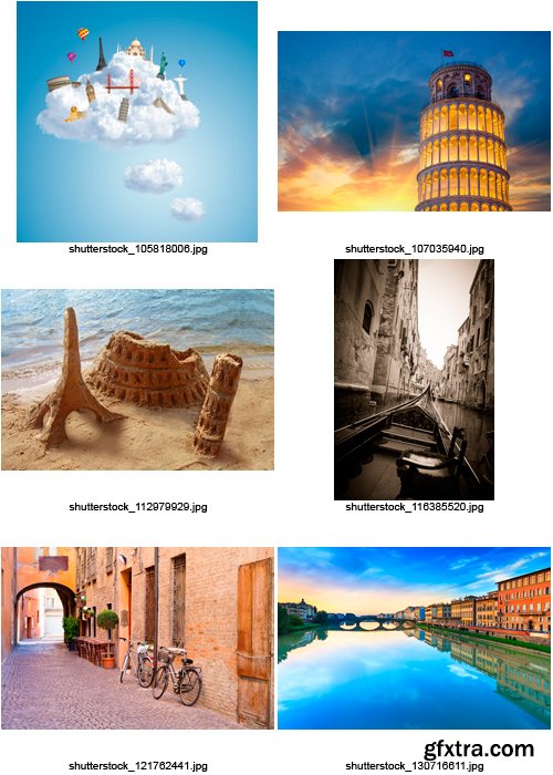 Amazing SS - Italy &amp; Venice Landscapes, 25xJPGs