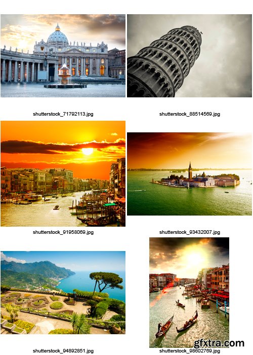 Amazing SS - Italy &amp; Venice Landscapes, 25xJPGs