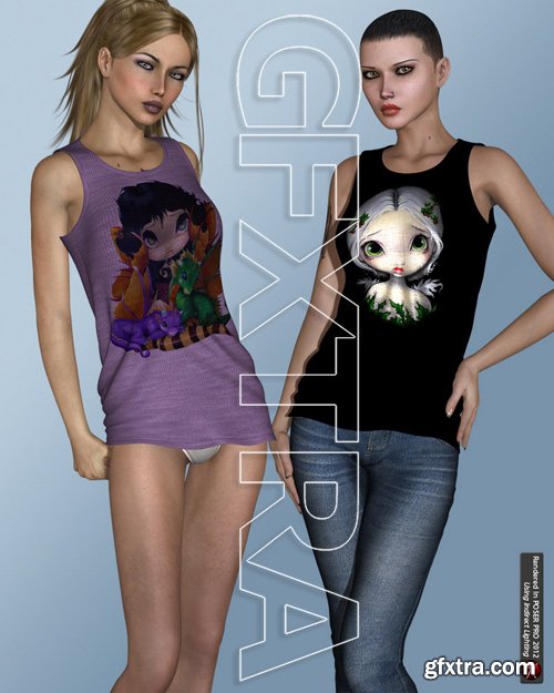 3D Model - FWs Styles for Sexy Nightwear III
