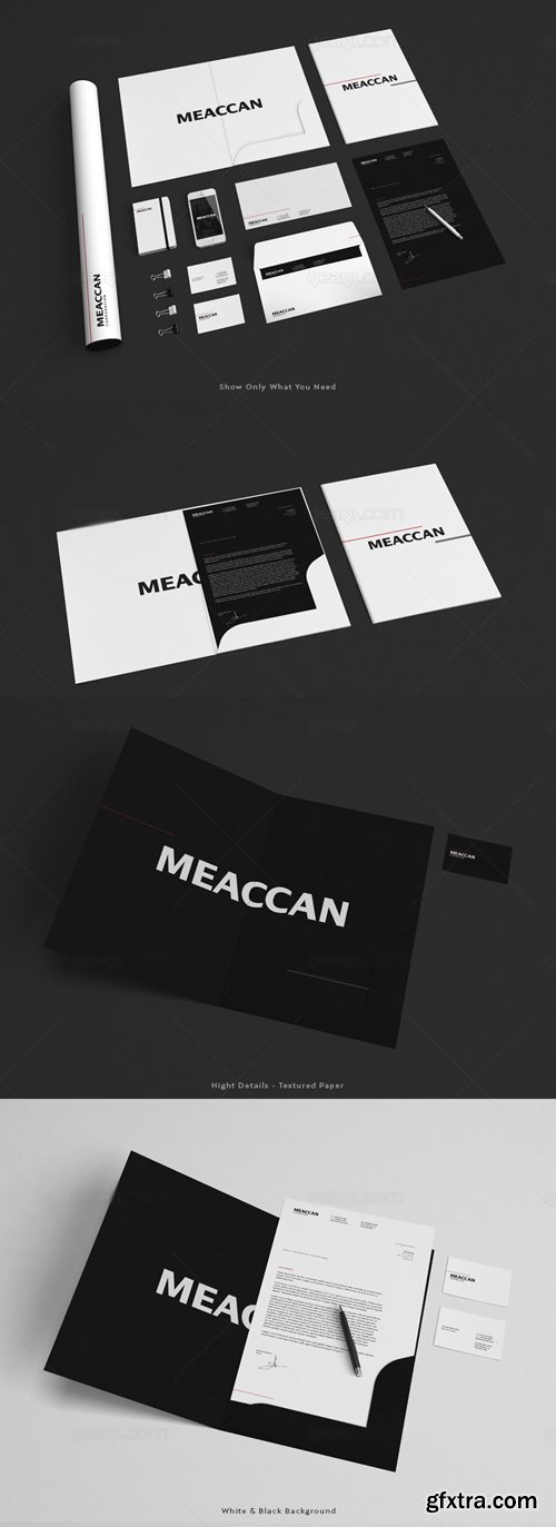 Stationery and Letter Mockup Templates