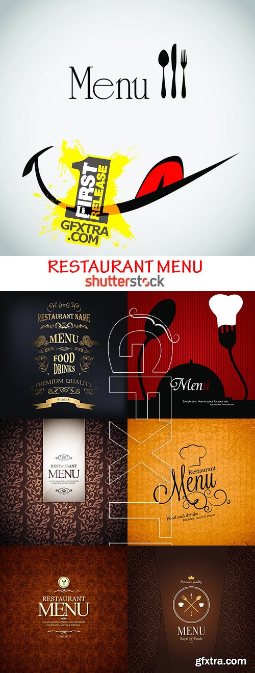 Amazing SS - Restaurant menu, 25xEPS Amazing SS - Restaurant menu, 25xEPS