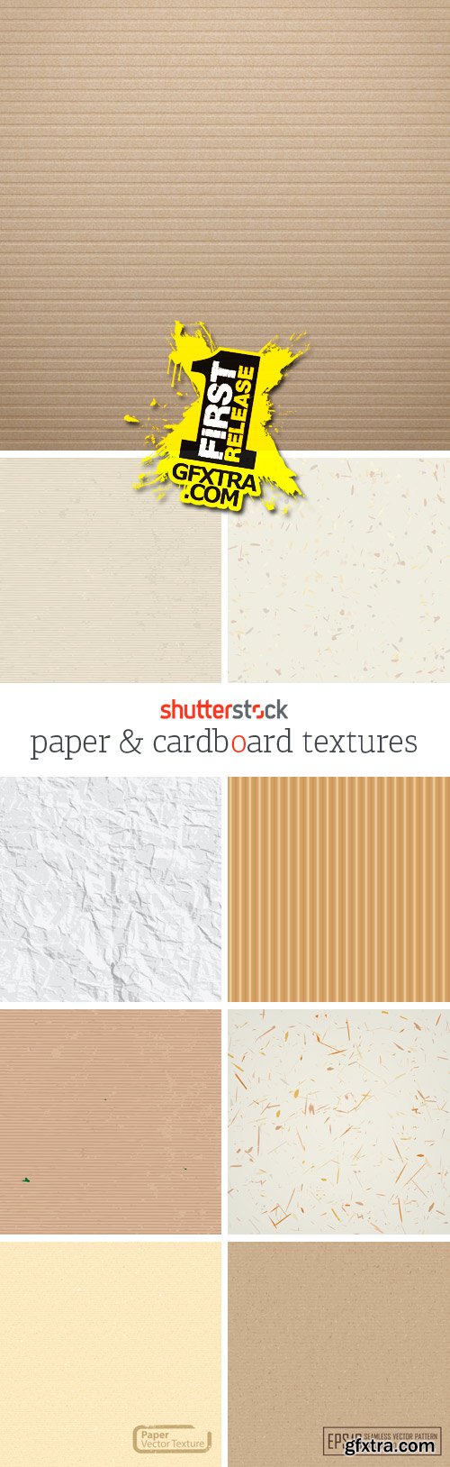 Amazing SS - Paper & Cardboard Textures, 25xEPS Amazing SS - Paper & Cardboard Textures, 25xEPS