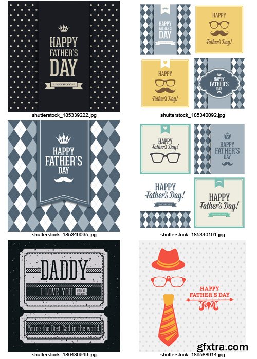 Amazing SS - Father's Day 4, 25xEPS Amazing SS - Father's Day 4, 25xEPS