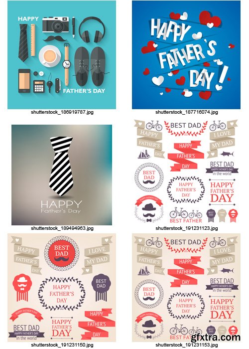 Amazing SS - Father's Day 4, 25xEPS Amazing SS - Father's Day 4, 25xEPS