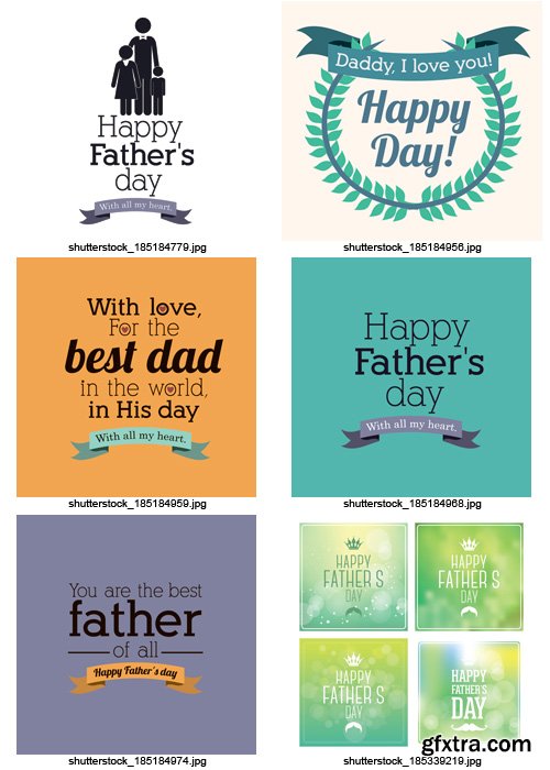 Amazing SS - Father's Day 4, 25xEPS Amazing SS - Father's Day 4, 25xEPS