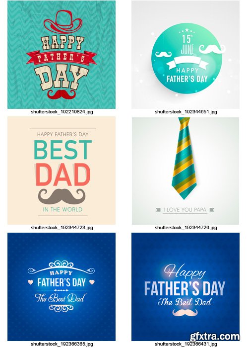 Amazing SS - Father's Day 4, 25xEPS Amazing SS - Father's Day 4, 25xEPS