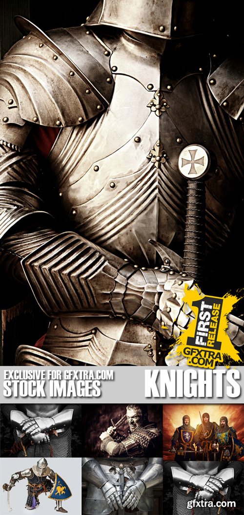 Stock Photos - Knights, 25xJPG Stock Photos - Knights, 25xJPG