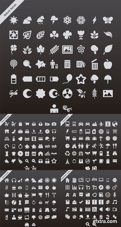 Application Icons Vector Set