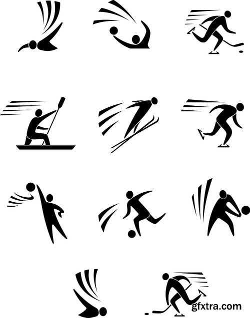 Fitness Elements & Logos 26xEPS