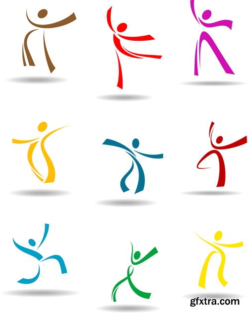 Fitness Elements & Logos 26xEPS