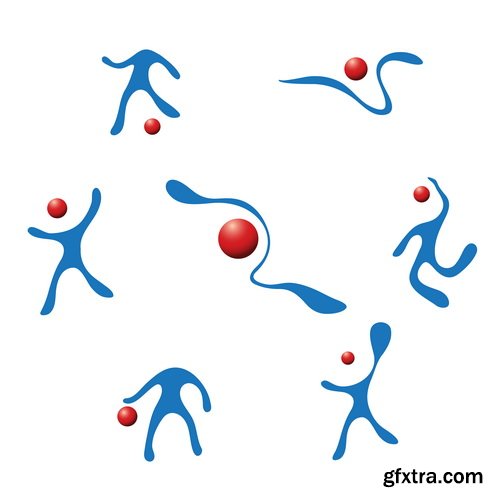 Fitness Elements & Logos 26xEPS