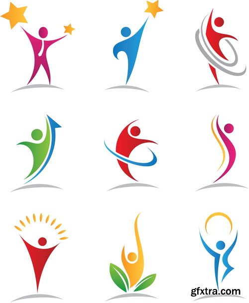 Fitness Elements & Logos 26xEPS