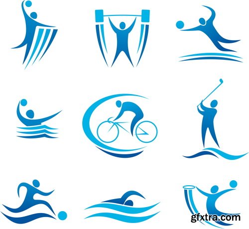 Fitness Elements & Logos 26xEPS