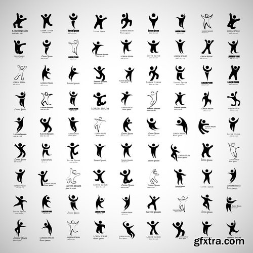 Fitness Elements & Logos 26xEPS