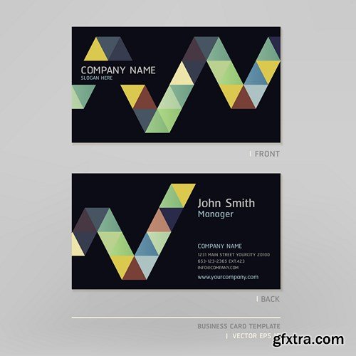 Design Cards Collection 4, 25xEPS