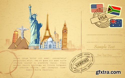 Amazing SS - Travel and tourism, 25xEPS