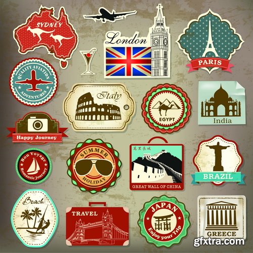 Amazing SS - Travel and tourism, 25xEPS