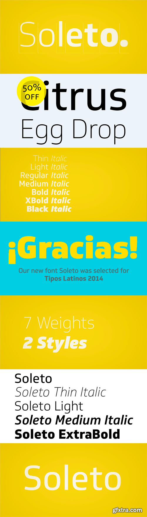 Soleto Font Family - 14 Font for $682 Soleto Font Family - 14 Font for $682