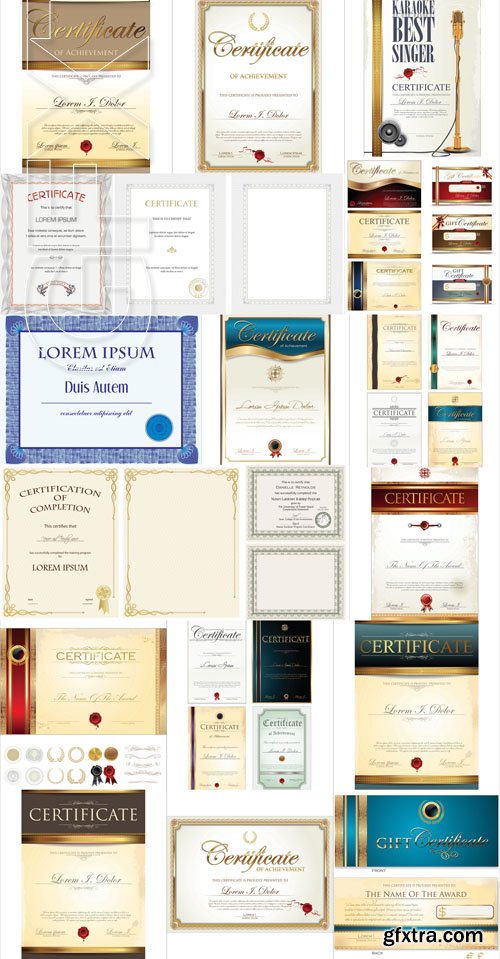 Certificate Collection 4, 25xEPS Certificate Collection 4, 25xEPS