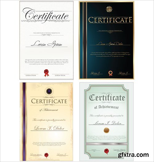 Certificate Collection 4, 25xEPS